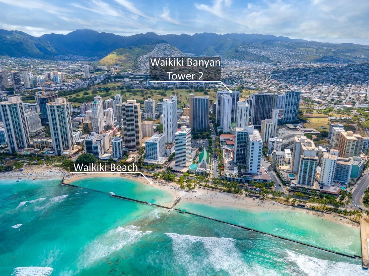 1Br With Great Ocean Views, 1 Block To Waikiki Beach Honolulu Luaran gambar