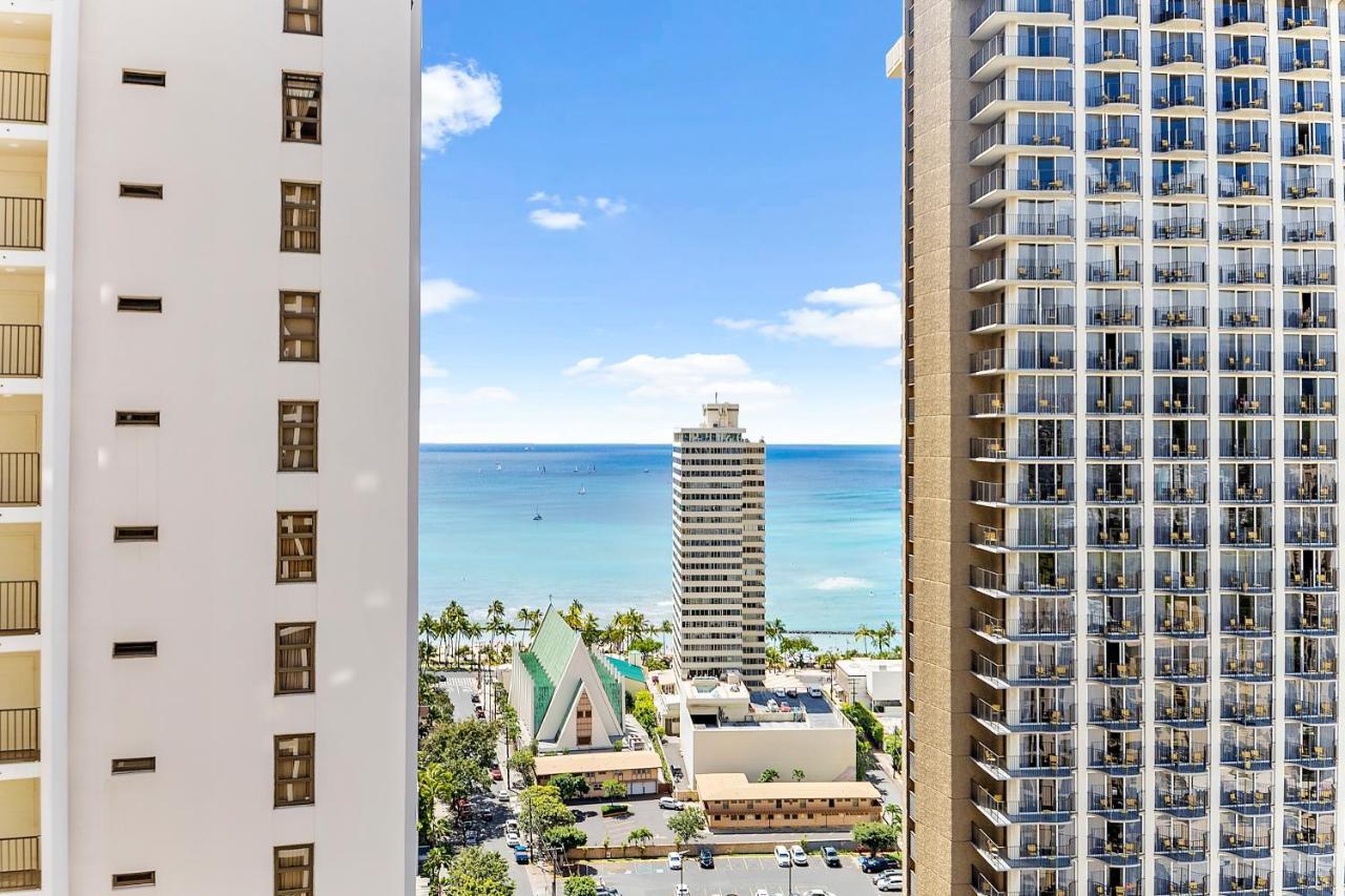 1Br With Great Ocean Views, 1 Block To Waikiki Beach Honolulu Luaran gambar