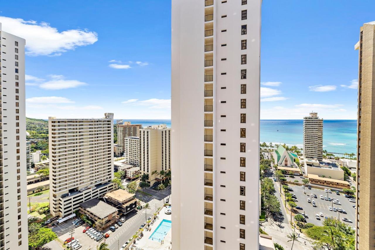 1Br With Great Ocean Views, 1 Block To Waikiki Beach Honolulu Luaran gambar
