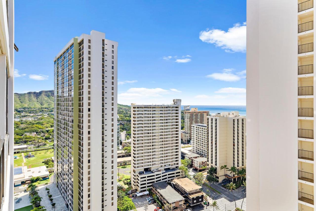 1Br With Great Ocean Views, 1 Block To Waikiki Beach Honolulu Luaran gambar