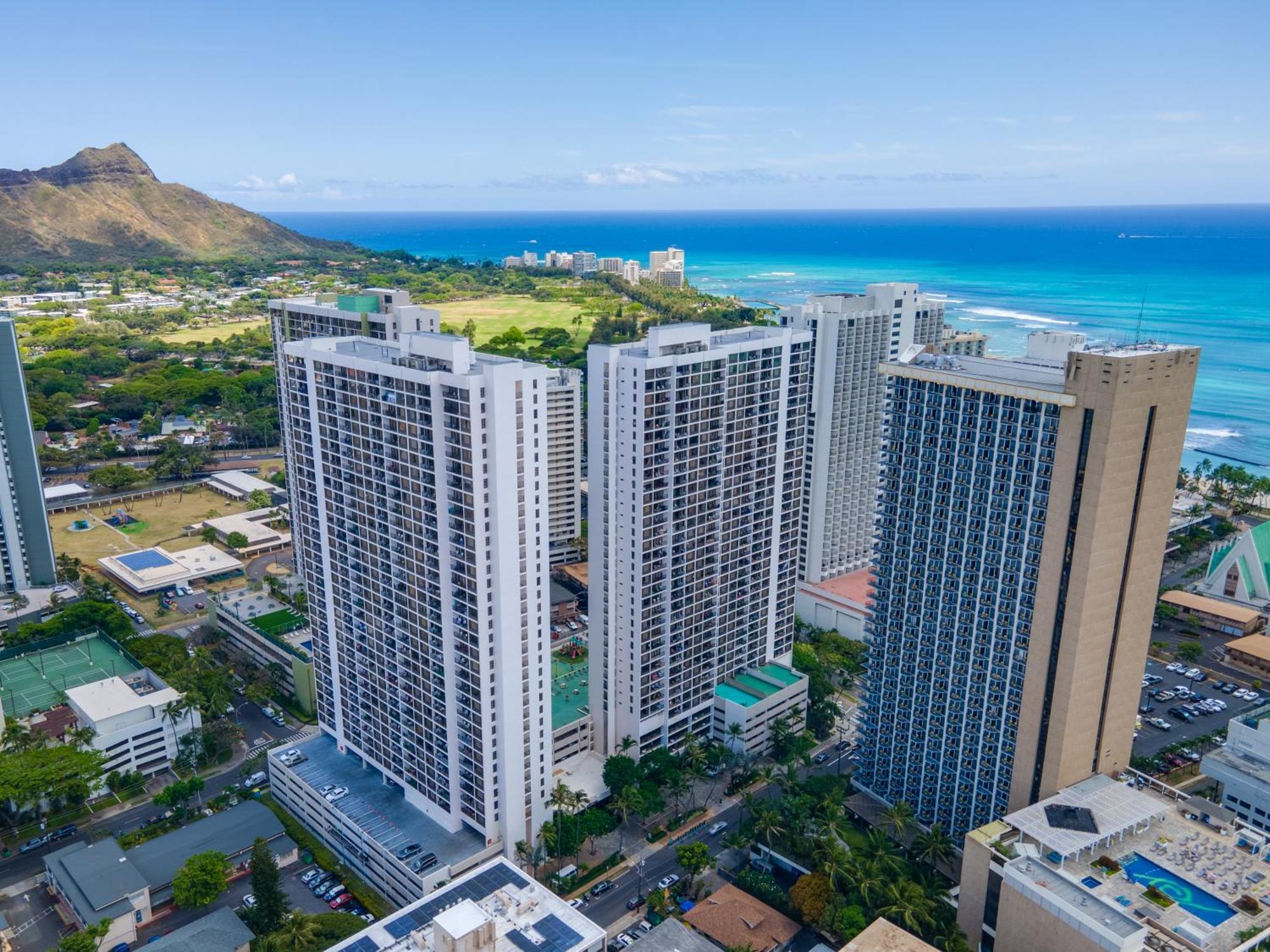 1Br With Great Ocean Views, 1 Block To Waikiki Beach Honolulu Luaran gambar