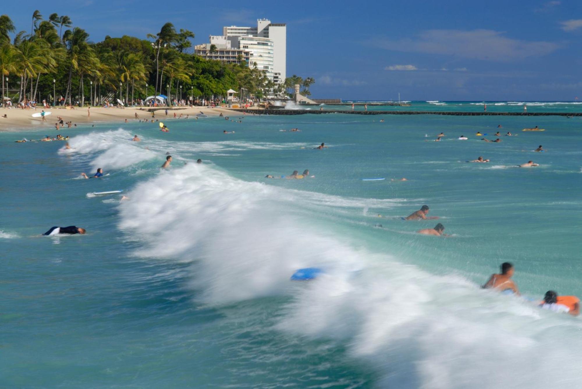 1Br With Great Ocean Views, 1 Block To Waikiki Beach Honolulu Luaran gambar